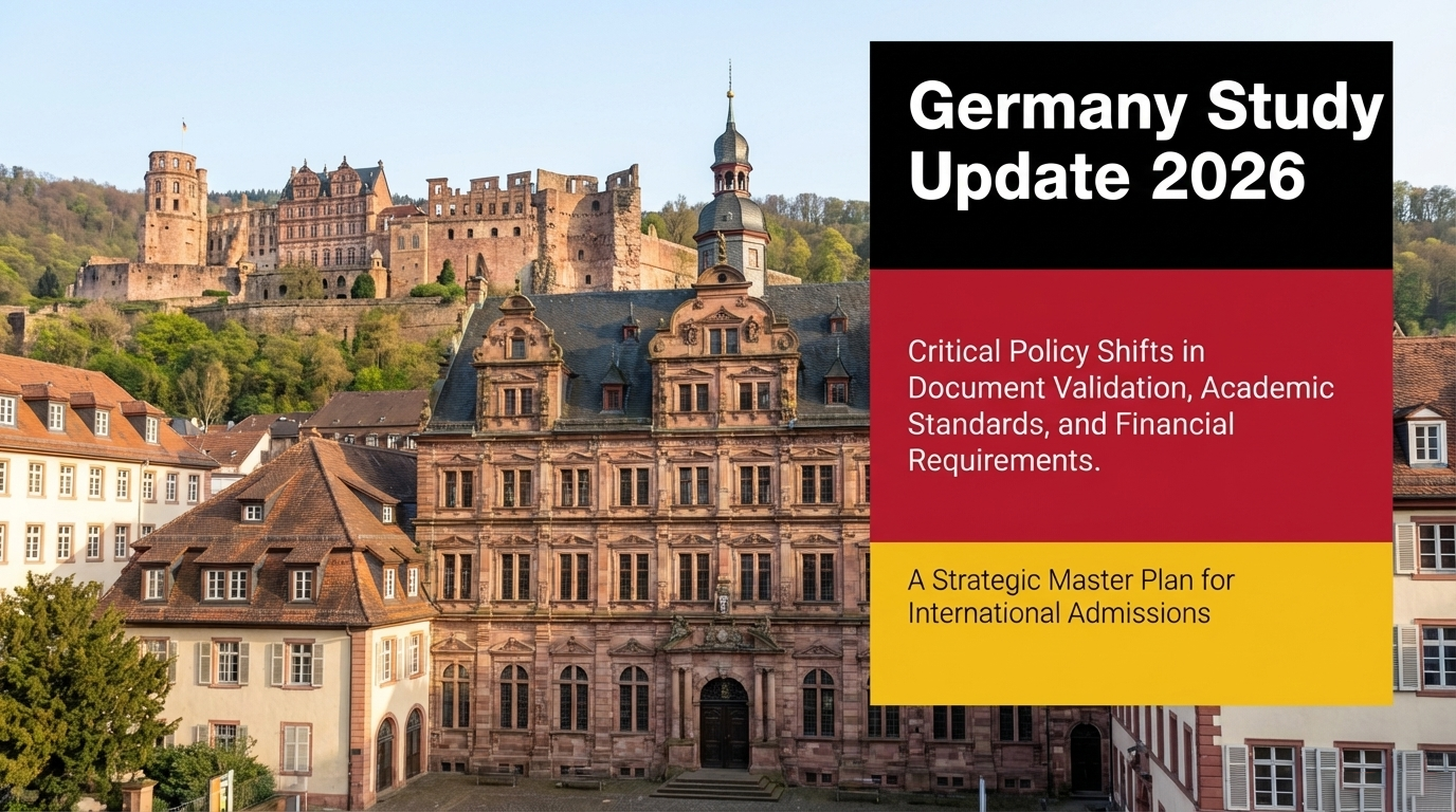 Germany Study Update 2026: APS Rules, 70% Criteria & Financial Requirements